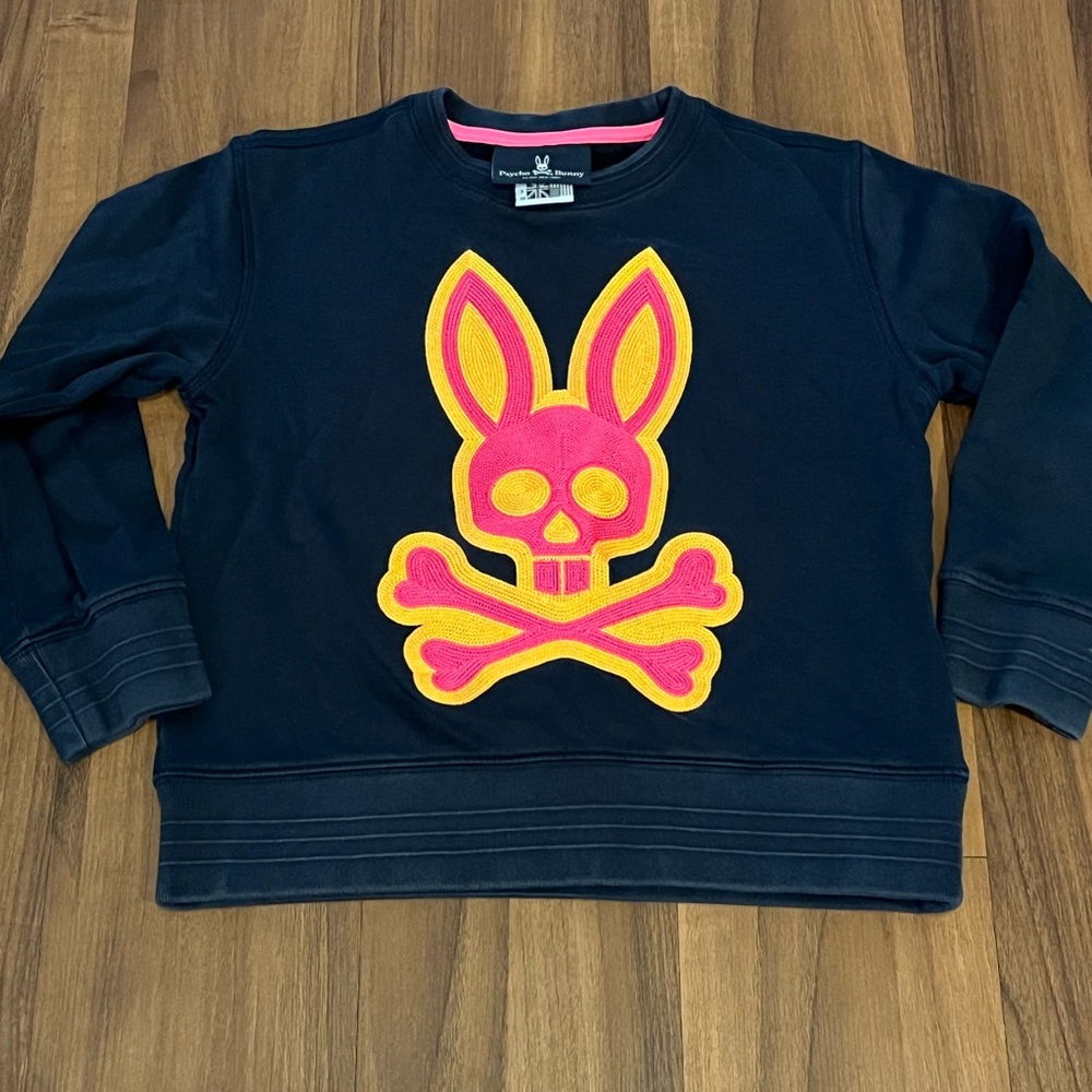 Youth Pschyo Bunny sweatshirt - Small (7/8)